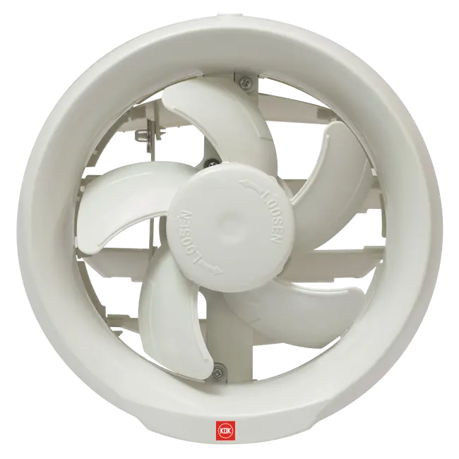 KDK 20WAA Wall-Mounted Exhaust Fan 8″ with Auto Shutter – Ventilation KDK