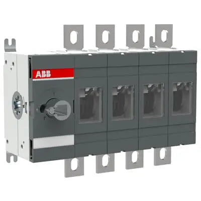 ABB OT315E04 4-Pole 315A Switch Disconnector - official ABB product photo