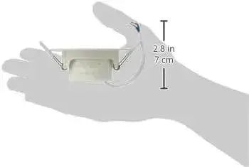Philips SL052 RD SPOT 070 LED recessed downlight, 5.8W, 6500K cool daylight, white fixture held in hand UAE