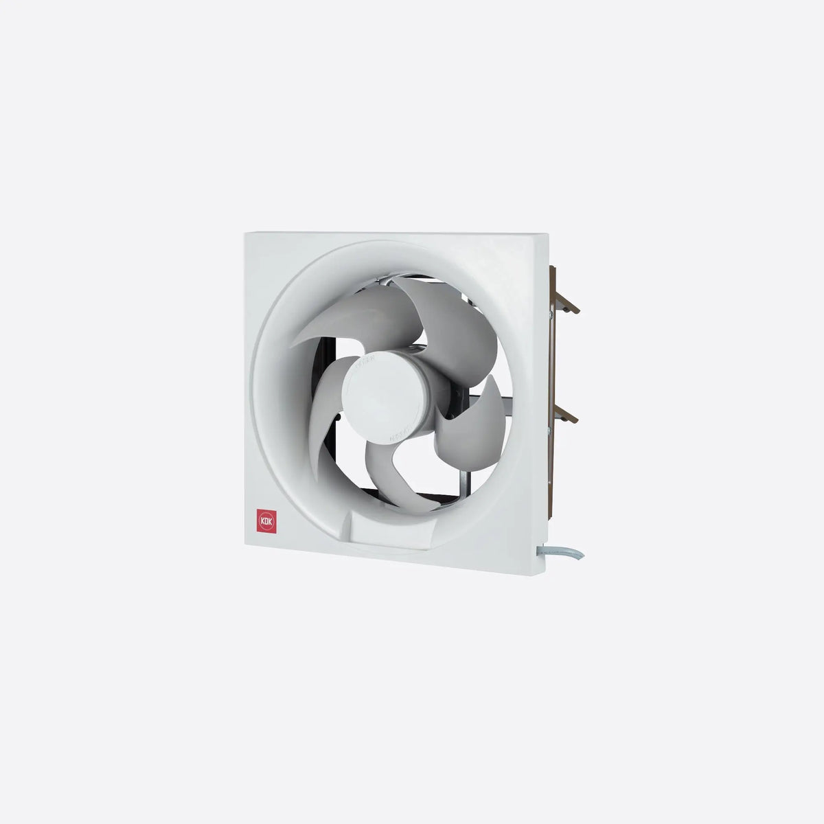 KDK 25AUA 10-inch wall propeller exhaust fan with auto shutter, official product photo