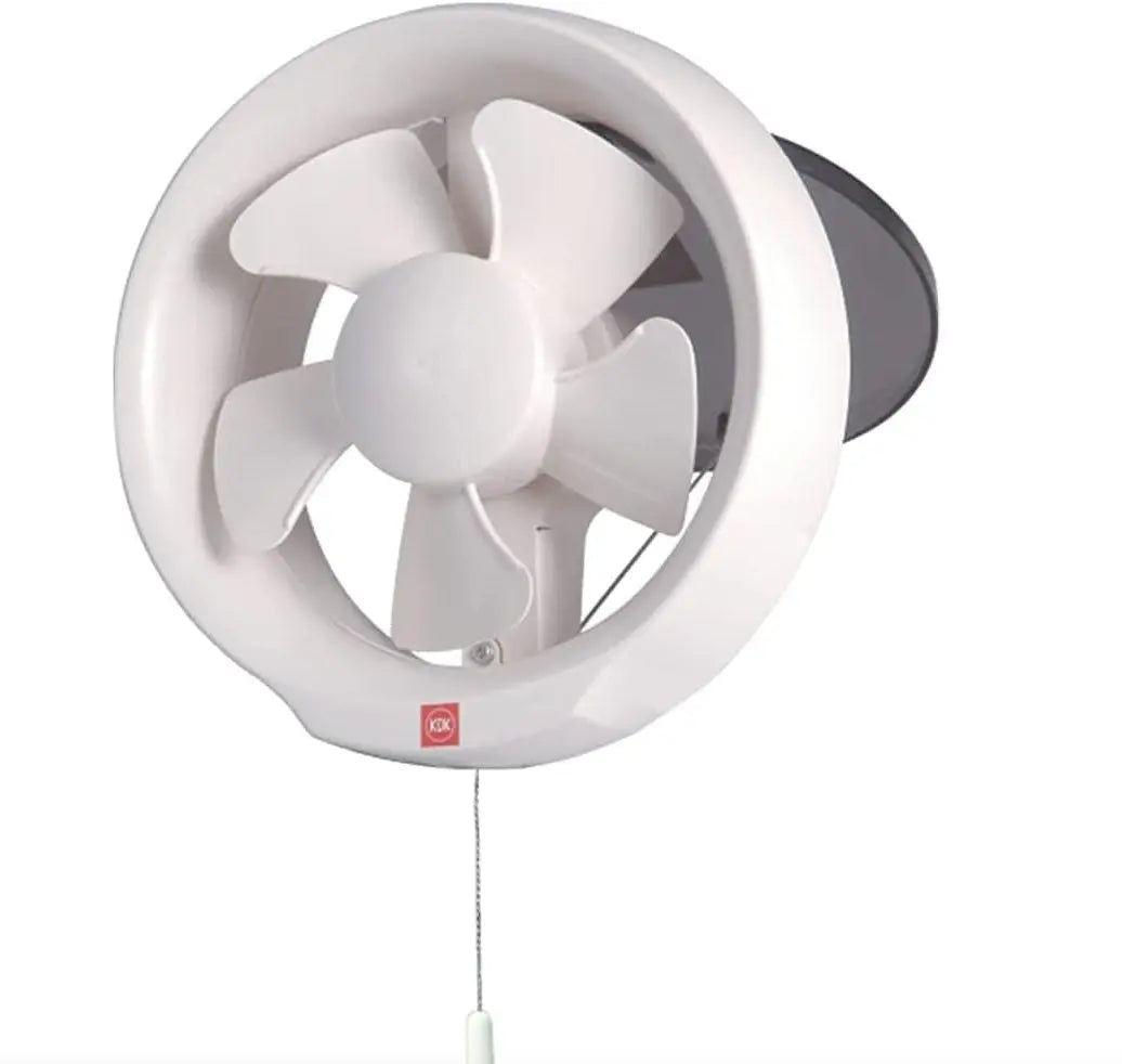 KDK 20WUD Glass-Mounted Exhaust Fan 8″ White – Bathroom Ventilation KDK