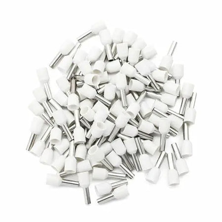 Kistenmacher Insulated Bootlace Ferrules 10-12 Milk White E1012/MW Kistenmacher