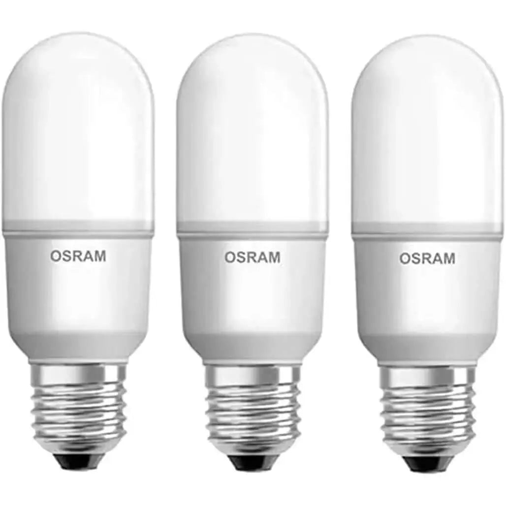 Osram LED Value TruWave Stick Lamp 12W E27 bulbs, three white LED bulbs with screw bases UAE