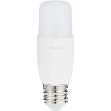 Philips Essential DL Stick LED bulb, 11W E27 base, 3000K warm white, front view. UAE