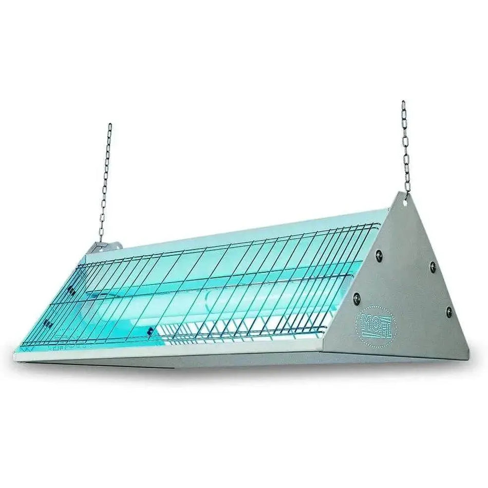 Mo-El Mo-Stick 397 / Cri-Cri 397 insect killer, 2×40W UV-A, blue-lit triangular hanging glue-trap UAE