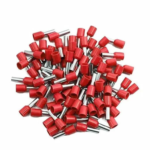 Kistenmacher Insulated Bootlace Ferrules 01-08 Red E1008/R Kistenmacher