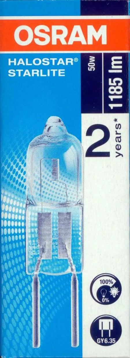 Osram Halostar 12V 50W GY6.35 Halogen Capsule 64440 Osram