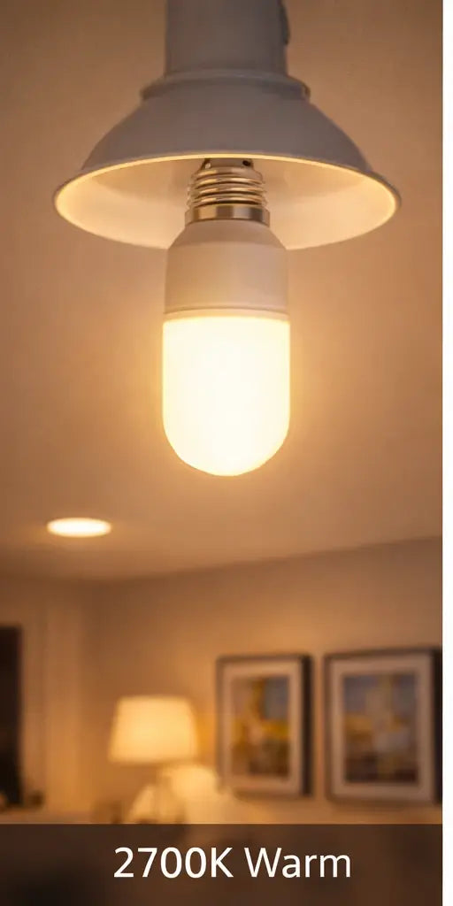 Osram LED Value Stick Lamp 12W E27 frosted bulb lit in pendant fixture, 2700K warm UAE