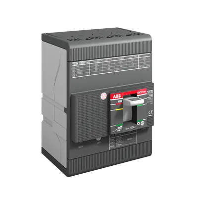 ABB MCCB XT1C 160 TMD 40-450 4-Pole ABB