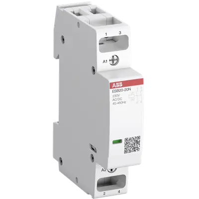 ABB ESB20-20N-06 20A Installation Contactor 230V 2NO ABB