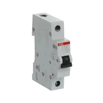 ABB 10A 6kA Single Pole MCB, SH201-C10 2CDS211001R0104 ABB