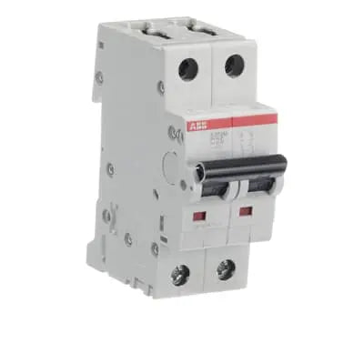 ABB MCB S202M-C25 2-Pole 25A 10kA Type C ABB