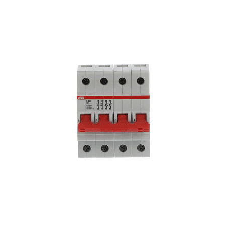 Abb Rail Mounting Isolator 80A 4P E204/80R 2CDE284001R0080 ABB