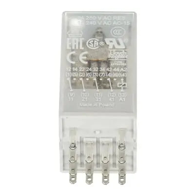 ABB CR-M230AC4 Pluggable interface relay 4c/o, A1-A2=230VAC, 250V/6A ABB