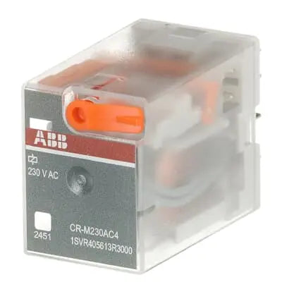 ABB CR-M230AC4 Pluggable interface relay 4c/o, A1-A2=230VAC, 250V/6A ABB