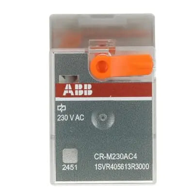 ABB CR-M230AC4 Pluggable interface relay 4c/o, A1-A2=230VAC, 250V/6A ABB