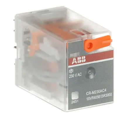 ABB CR-M230AC4 Pluggable interface relay 4c/o, A1-A2=230VAC, 250V/6A ABB