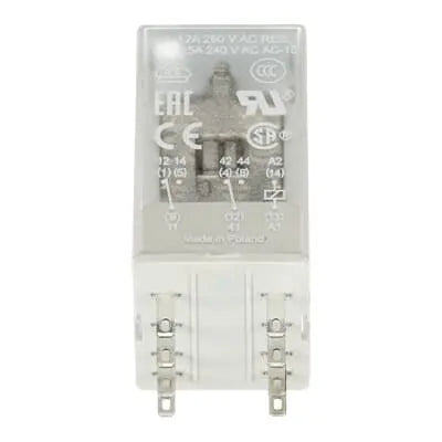 ABB CR-M024AC2 Pluggable interface relay 2c/o, A1-A2=24VAC, 250V/12A ABB