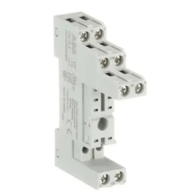 ABB CR-PLS Logical socket for 1c/o or 2c/o CR-P relays 1SVR405650R0000 ABB
