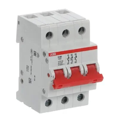 ABB Isolator E203/125R 2-Pole 125A Rail Mount ABB