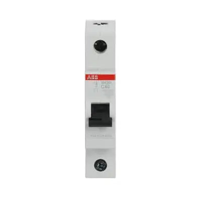 ABB SH201-C40 MCB, 1 Pole, 40 Amp 2CDS211001R0404 ABB