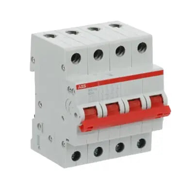 ABB SHD204 63A 4-Pole Modular Isolator ABB