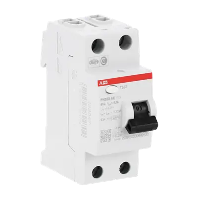 ABB RCCB/ELCB FH202 63A 2-Pole 100mA ABB
