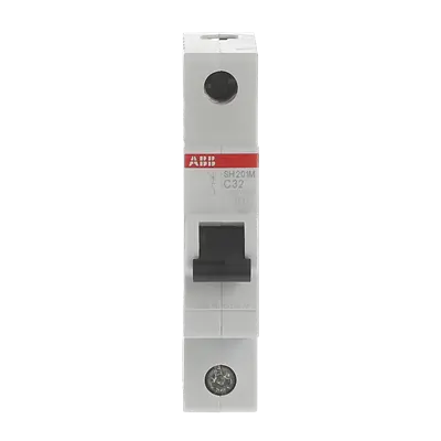 Abb SH201M-C32 Miniature Circuit Breaker 1P C 32A ABB