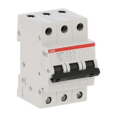 ABB SH203M-C16 MCB 16A 3-Pole 10kA Type C ABB