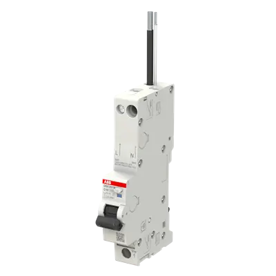 ABB 10A 100mA 1P+N - DSE201 M C16 AC100 RCBO ABB