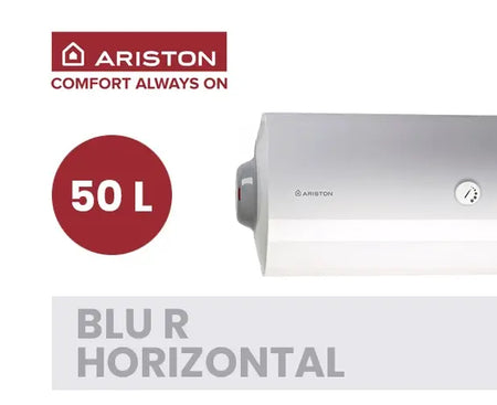 Ariston Blu R 50H 50L horizontal electric water heater product view