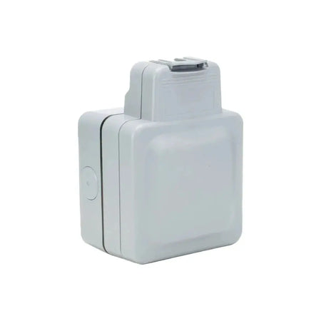 MK Masterseal Plus K56486GRY 13A 1-Gang weatherproof switched socket, wall outlet with protective cover. UAE