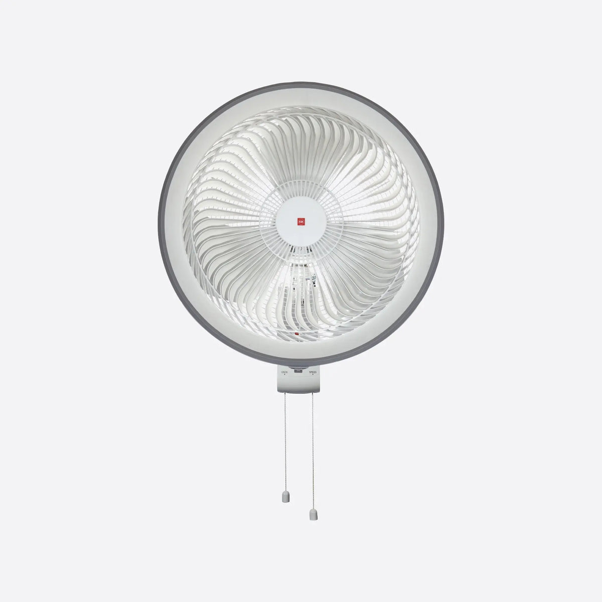 KDK YU50X 20-inch 3-speed wall fan with pull switch, white, official product photo