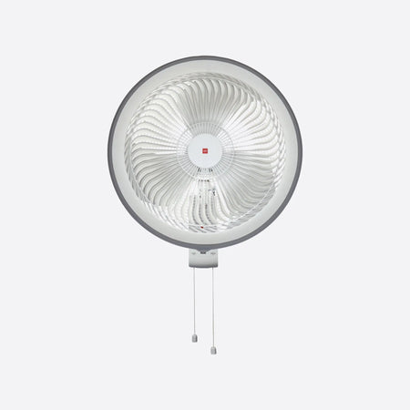 KDK YU50X 20-inch 3-speed wall fan with pull switch, white, official product photo