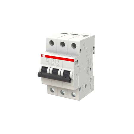 ABB SH203-C20 3-pole, 20A miniature circuit breaker, white DIN rail unit with three levers UAE