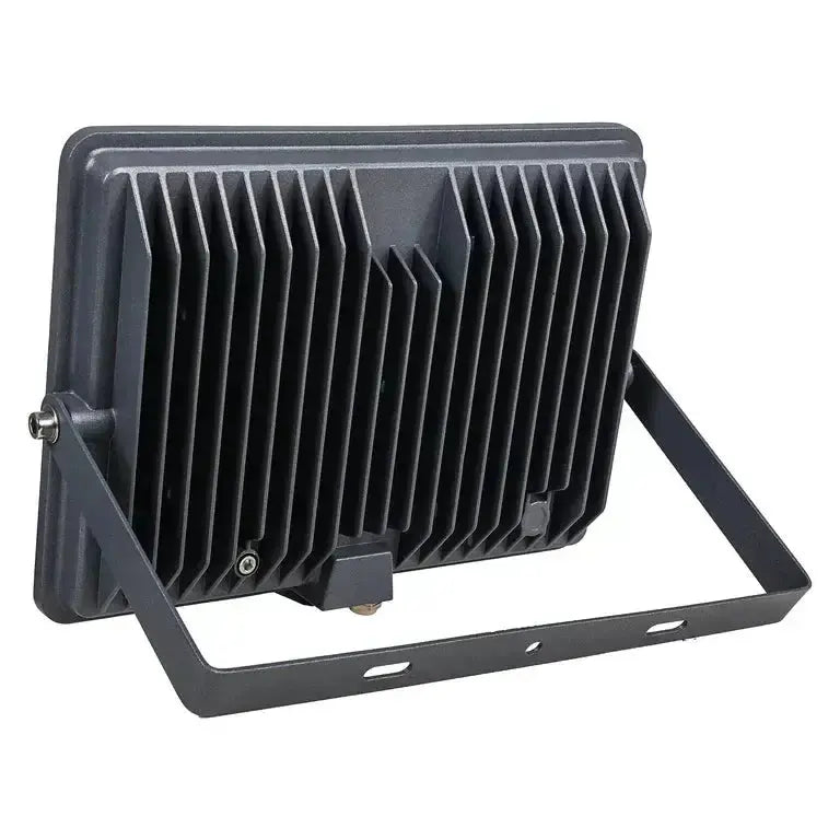 Ledvance LED ECO Lite Floodlight 150W IP65 230V, black metal housing with finned heatsink and mounting bracket UAE