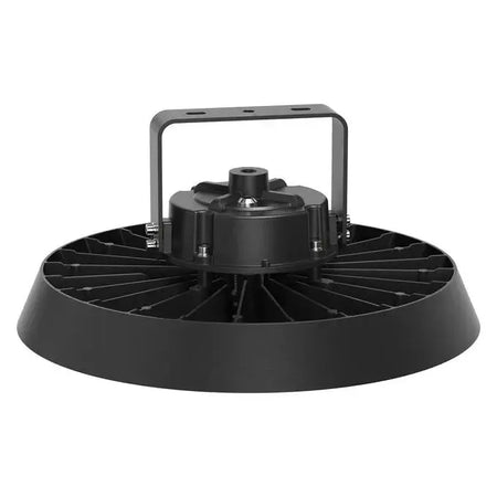 LED Performance Highbay 200W G4 6500K, Ledvance black round highbay light with mounting bracket
