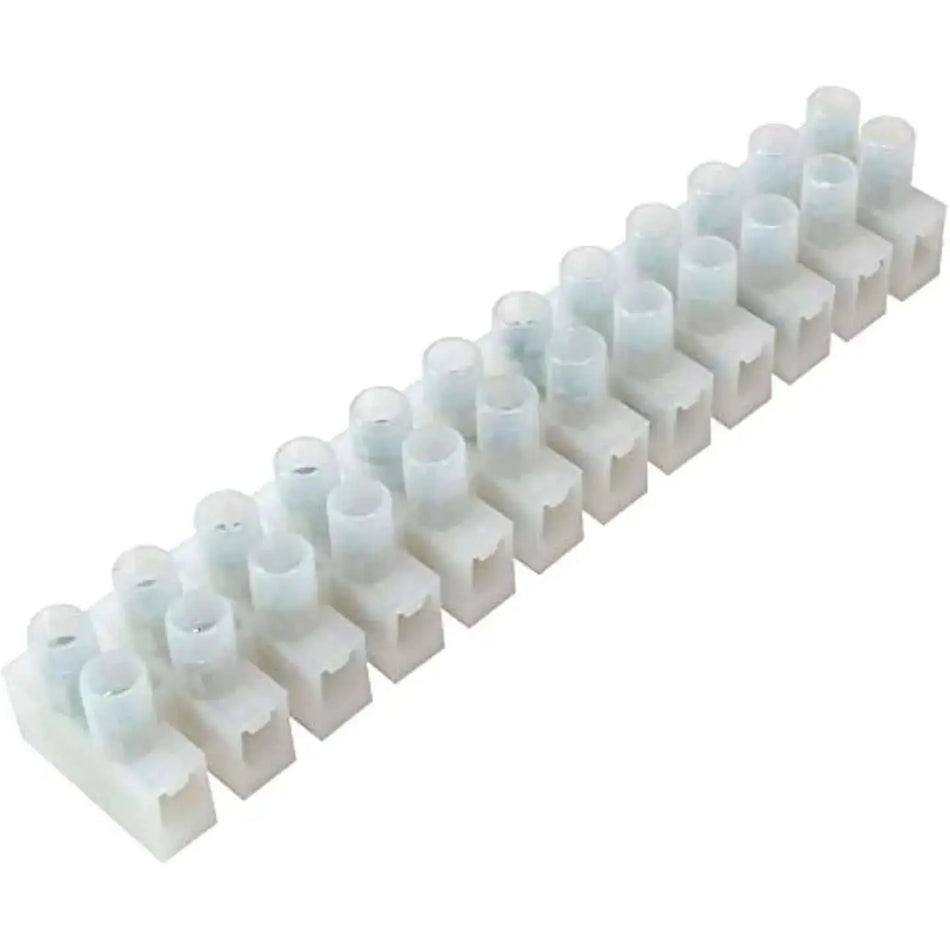 Kistenmacher Germany PVC cable connector, 10 mm, white plastic row of connectors. UAE