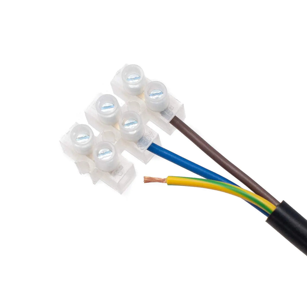 EDGE 10mm PVC terminal block connector detail