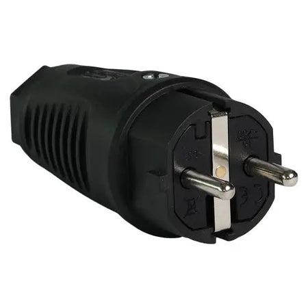 Kistenmacher 02495 16A black rubber plug product view