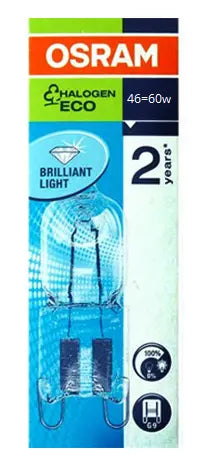 Osram Halopin G9 60W 230V Halogen Lamp Osram
