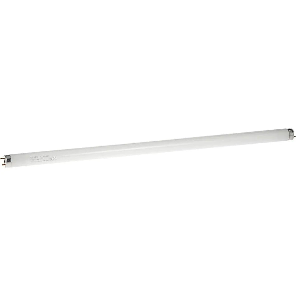 Osram Tube Light 2ft T8, 18W, white with end caps visible UAE