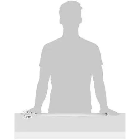 Osram OTF18W tube light, white, 18W, 2ft T8, shown on a counter with a person silhouette in the background. UAE