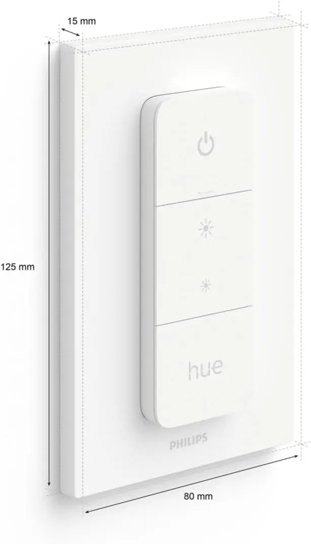 Philips Hue Dimmer Switch used as removable remote control