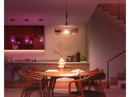 Philips Hue E27 smart bulb colour lighting application