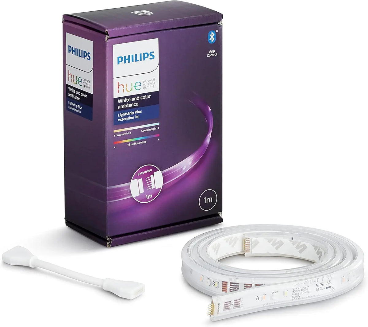 Philips Hue Lightstrip Plus V4 1m extension lighting application