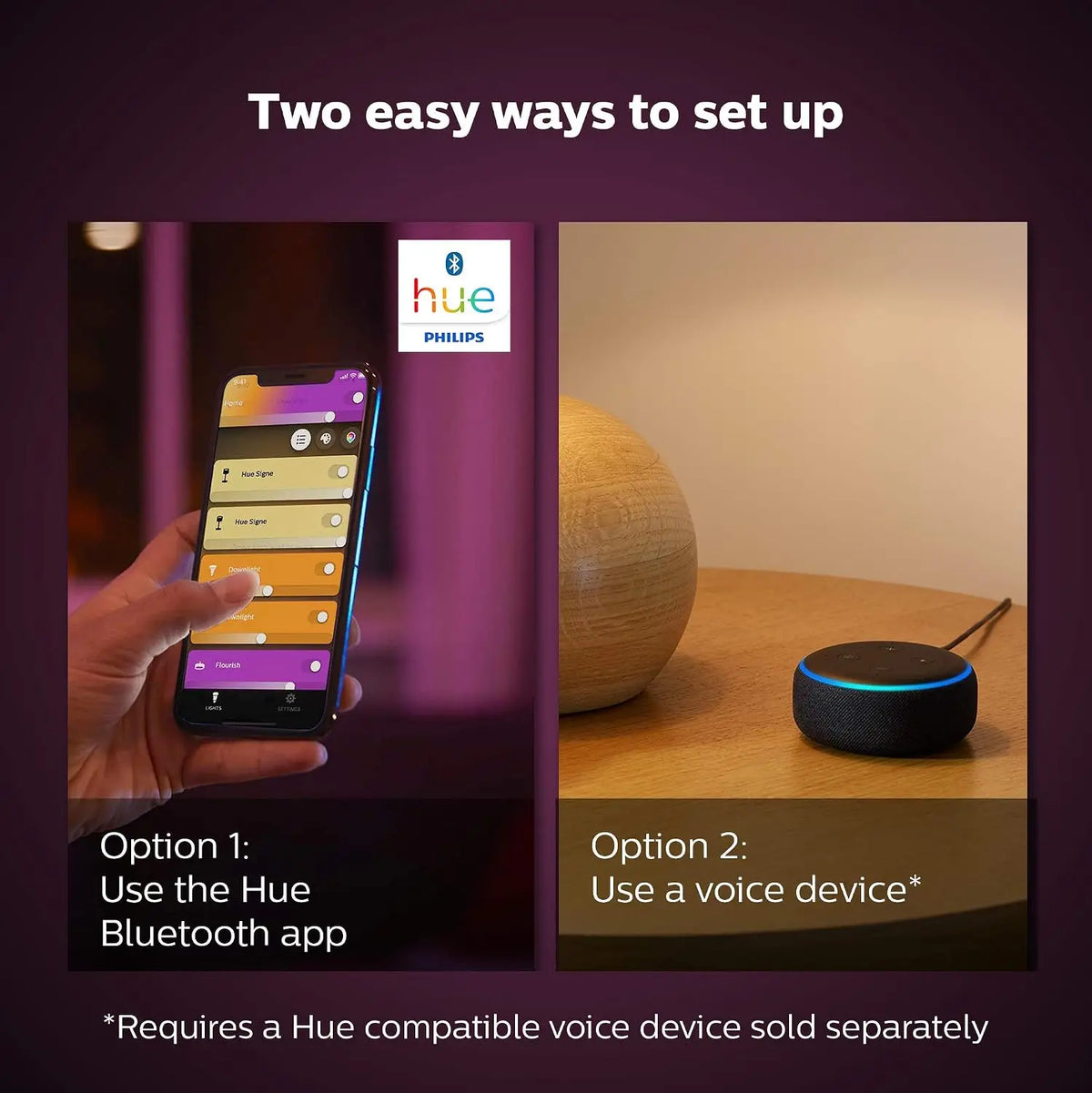 Philips Hue Lightstrip Plus V4 2m Base Kit with power supply and accessories