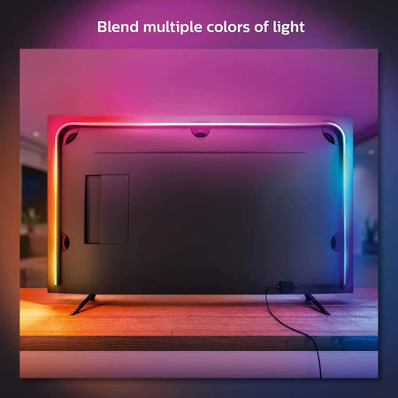 Philips Hue Play Gradient Lightstrip 65 inch gradient lighting feature