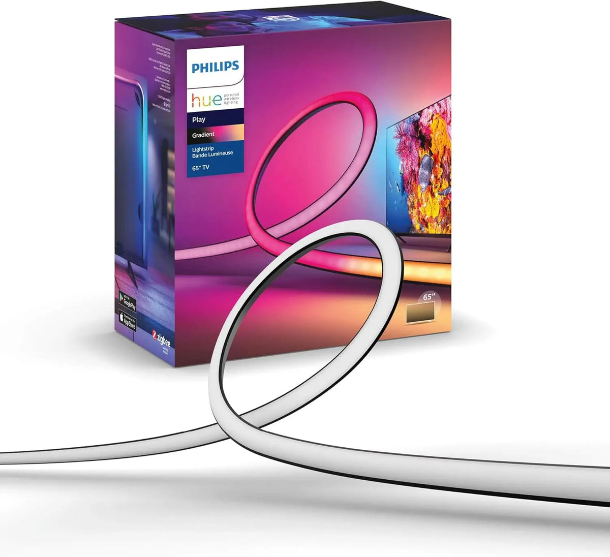 Philips Hue Play Gradient Lightstrip 65 inch for 65 to 70 inch TVs