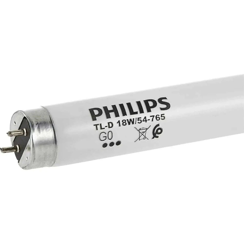 Philips TL-D 18W 2ft fluorescent tube, G13 base, cool daylight UAE